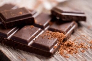Chocolate e Cacau. Solidificação.