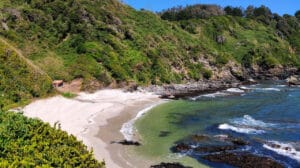 Praia Los Burros Na Região De Biobío