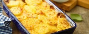Batata Gratinada Ou Batata Assada Gratinada