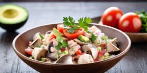 Receita De Ceviche De Cogumelos