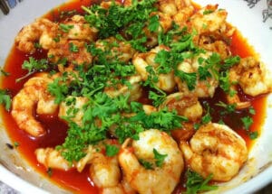 Receita De Pil Pil De Camarão
