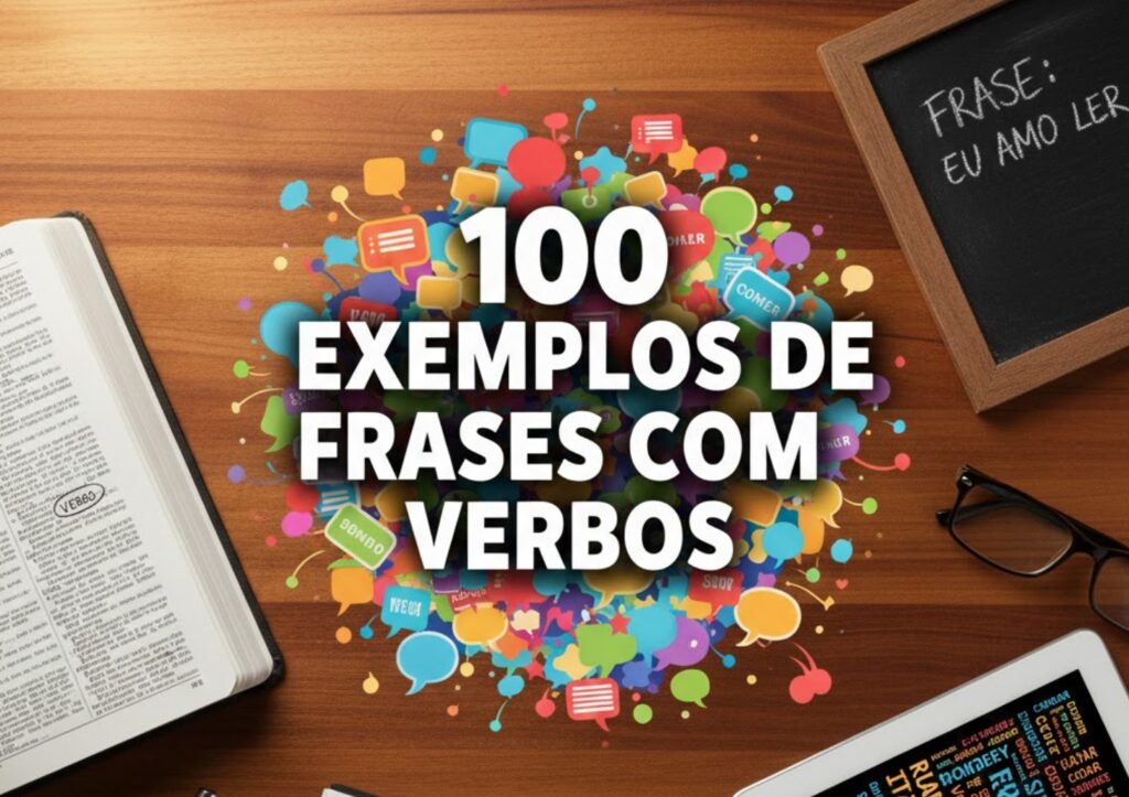 100 Exemplos De Frases Com Verbos [Modelos Prontos]
